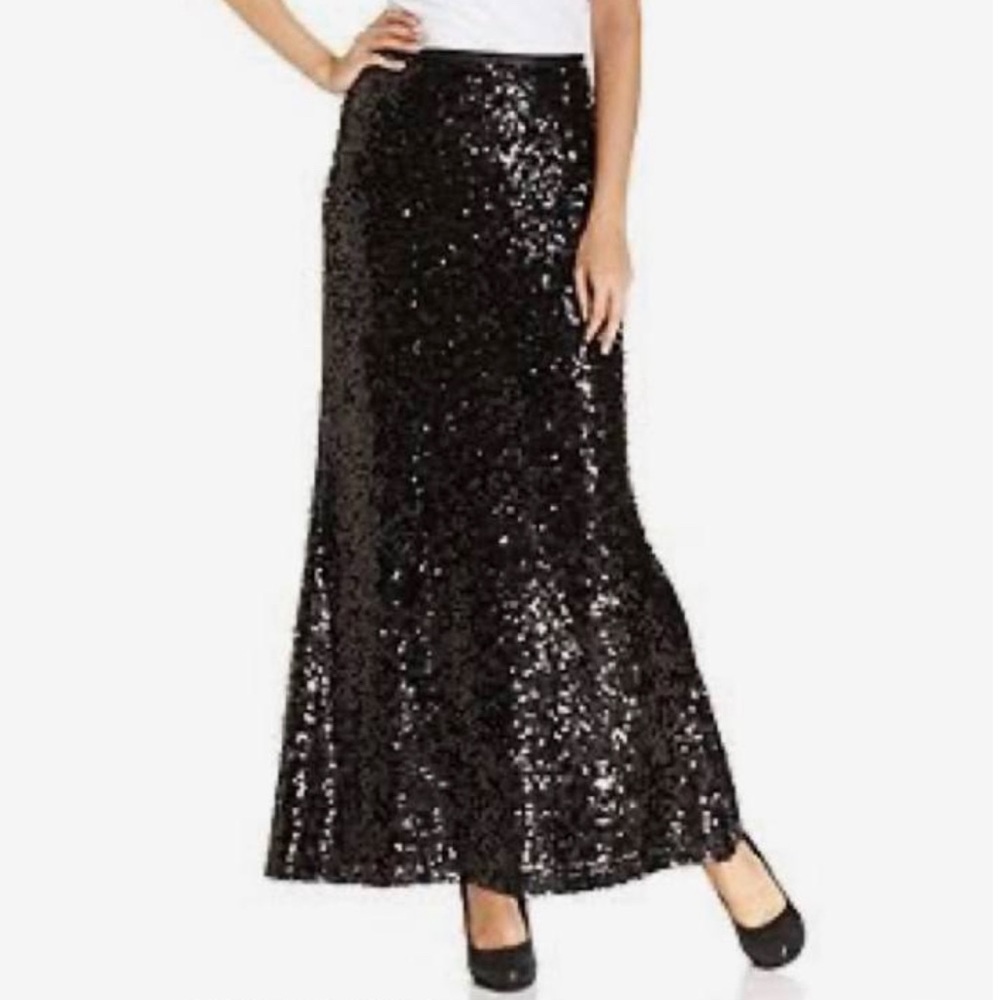Calvin Klein sequin Maxi skirt
